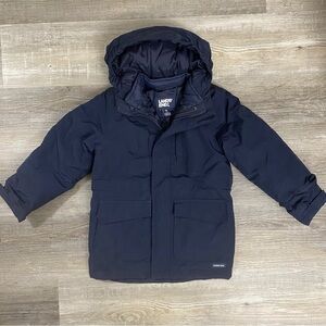 LANDS' END Boy's Waterproof 3in1 Squall Parka Winter Jacket-size XS (4-5)